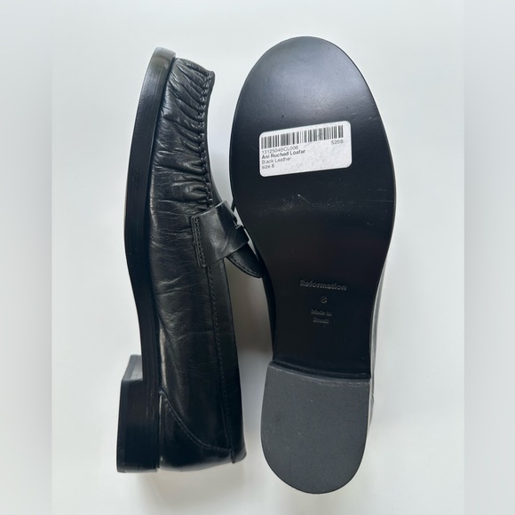Reformation Ani Loafer in Black, Size 8, NWT - Picture 8 of 8